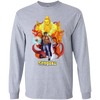 Image of Sengoku One Piece Sengoku 02 G240 Gildan LS Ultra Cotton T-Shirt