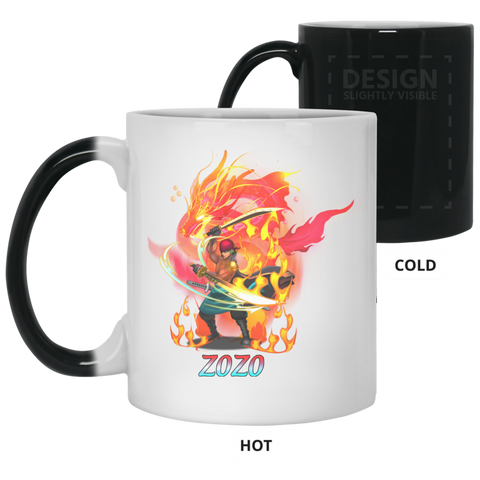 Roronoa Zoro One Piece Coffee Mug Cup Gift 11 oz. Color Changing Mug