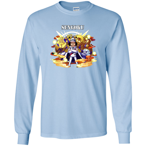 Sengoku One Piece Sengoku G240 Gildan LS Ultra Cotton T-Shirt