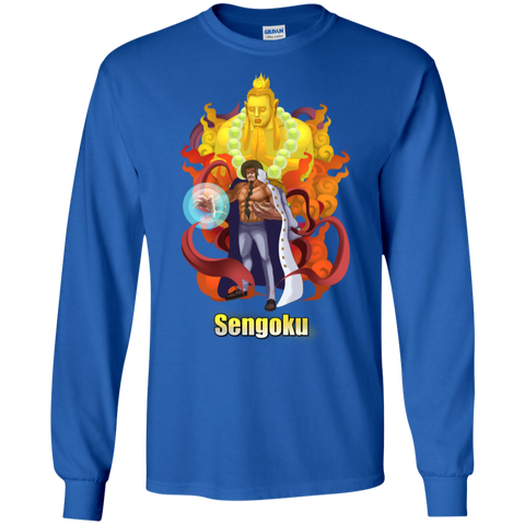 Sengoku One Piece Sengoku 02 G240 Gildan LS Ultra Cotton T-Shirt