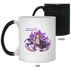 Red Hair Shanks One Piece Coffee Mug Cup Gift 2 11 oz. Color Changing Mug