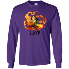 Usopp One Piece Usopp G240 Gildan LS Ultra Cotton T-Shirt