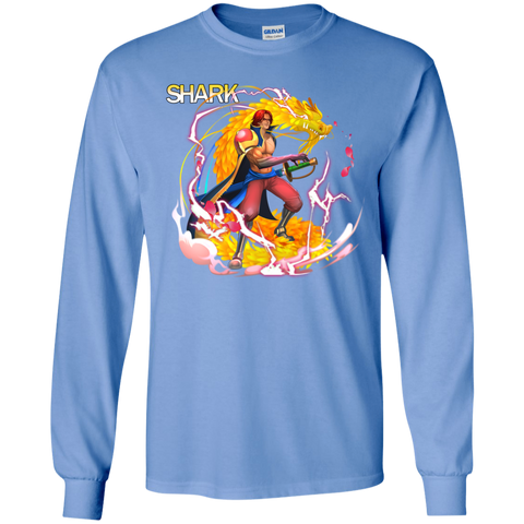 Shark One Piece  G240 Gildan LS Ultra Cotton T-Shirt