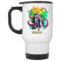 Buddha Sengoku One Piece Coffee Mug Cup Gift 01 White Travel Mug