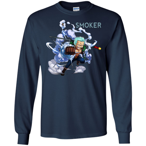 Smoker One Piece G240 Gildan LS Ultra Cotton T-Shirt