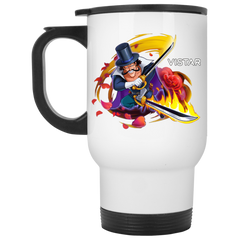 Flower Sword Vista One Piece Coffee Mug Cup Gift White Travel Mug