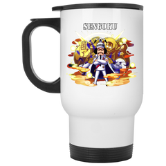 Buddha Sengoku One Piece Coffee Mug Cup Gift White Travel Mug