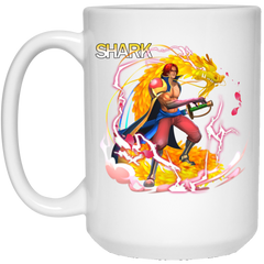 Red Hair Shanks One Piece Coffee Mug Cup Gift 15 oz. White Mug