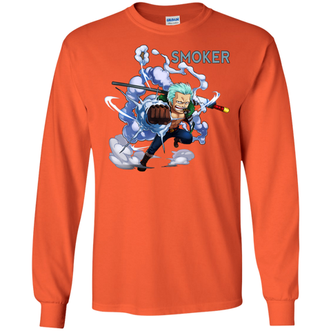 Smoker One Piece G240 Gildan LS Ultra Cotton T-Shirt