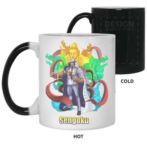 Buddha Sengoku One Piece Coffee Mug Cup Gift 01 11 oz. Color Changing Mug