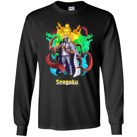 Sengoku One Piece Sengoku 01 G240 Gildan LS Ultra Cotton T-Shirt