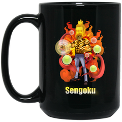 Buddha Sengoku One Piece Coffee Mug Cup Gift 03 15 oz. Black Mug