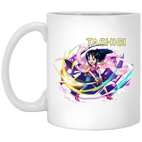Sexy Captain Tashigi One Piece Coffee Mug Cup Gift 11 oz. White Mug