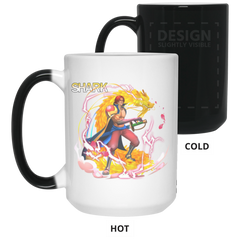 Red Hair Shanks One Piece Coffee Mug Cup Gift 15 oz. Color Changing Mug