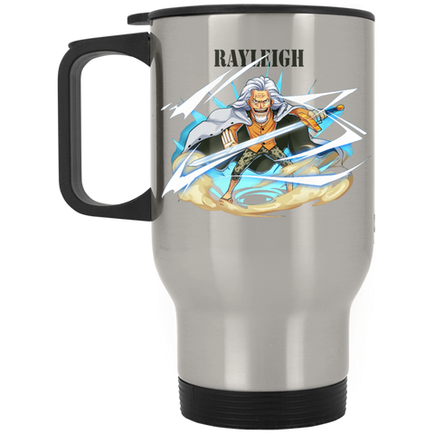 Silvers Rayleigh One Piece Coffee Mug Cup Gift Silver Stainless Travel Mug