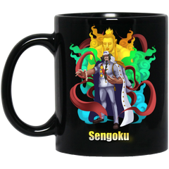 Buddha Sengoku One Piece Coffee Mug Cup Gift 01 11 oz. Black Mug