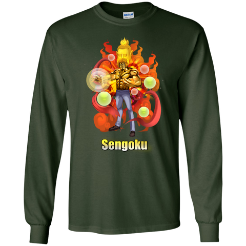 Sengoku One Piece Sengoku 03 G240 Gildan LS Ultra Cotton T-Shirt