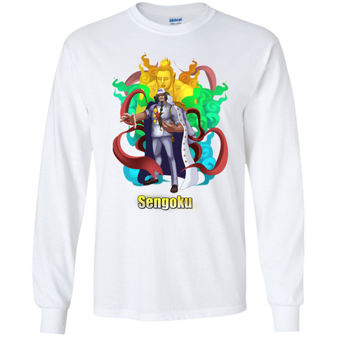 Sengoku One Piece Sengoku 01 G240 Gildan LS Ultra Cotton T-Shirt
