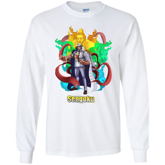 Sengoku One Piece Sengoku 01 G240 Gildan LS Ultra Cotton T-Shirt