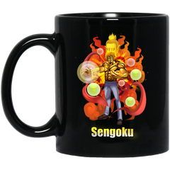 Buddha Sengoku One Piece Coffee Mug Cup Gift 03 11 oz. Black Mug