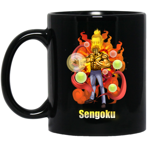 Buddha Sengoku One Piece Coffee Mug Cup Gift 03 11 oz. Black Mug
