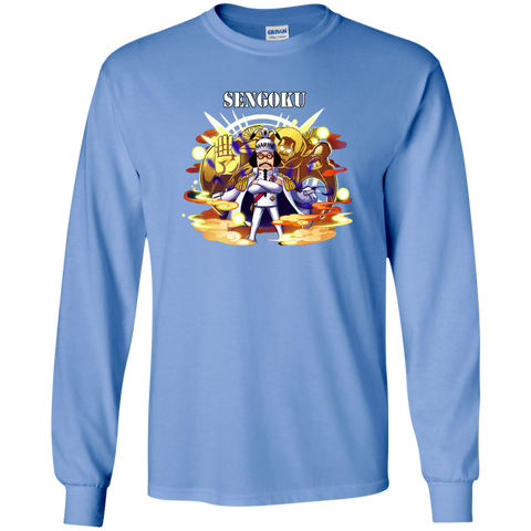 Sengoku One Piece Sengoku G240 Gildan LS Ultra Cotton T-Shirt