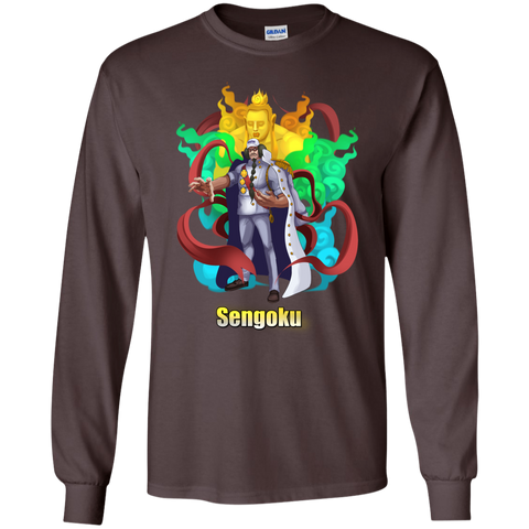 Sengoku One Piece Sengoku 01 G240 Gildan LS Ultra Cotton T-Shirt