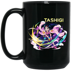 Sexy Captain Tashigi One Piece Coffee Mug Cup Gift 15 oz. Black Mug