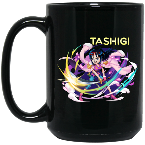 Sexy Captain Tashigi One Piece Coffee Mug Cup Gift 15 oz. Black Mug