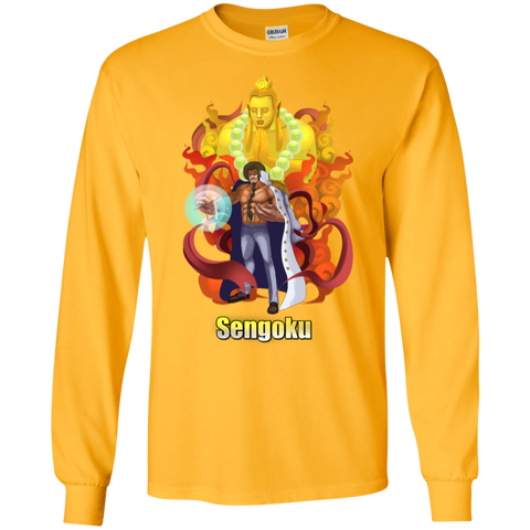 Sengoku One Piece Sengoku 02 G240 Gildan LS Ultra Cotton T-Shirt