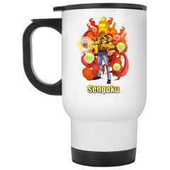 Buddha Sengoku One Piece Coffee Mug Cup Gift 03 White Travel Mug