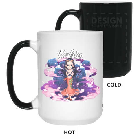 Nico Robin One Piece Coffee Mug Cup Gift 15 oz. Color Changing Mug