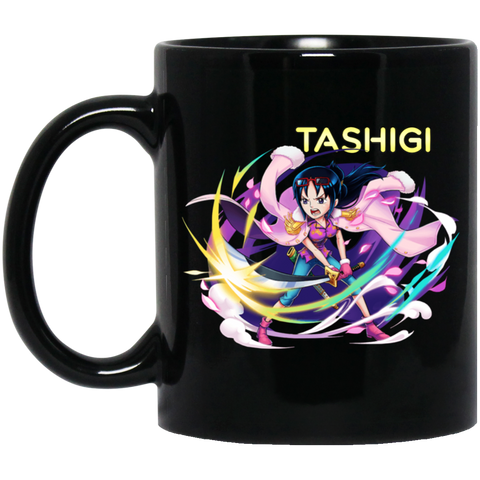 Sexy Captain Tashigi One Piece Coffee Mug Cup Gift 11 oz. Black Mug