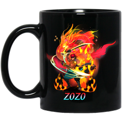 Roronoa Zoro One Piece Coffee Mug Cup Gift 11 oz. Black Mug