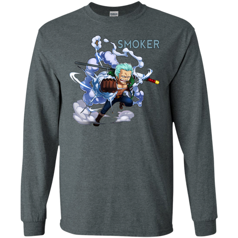 Smoker One Piece G240 Gildan LS Ultra Cotton T-Shirt