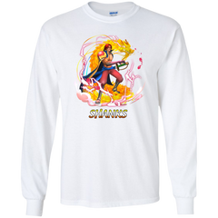 Shark One Piece Shark 02 G240 Gildan LS Ultra Cotton T-Shirt