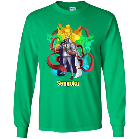 Sengoku One Piece Sengoku 01 G240 Gildan LS Ultra Cotton T-Shirt