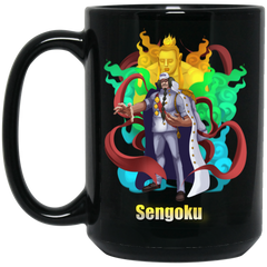 Buddha Sengoku One Piece Coffee Mug Cup Gift 01 15 oz. Black Mug