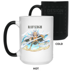Silvers Rayleigh One Piece Coffee Mug Cup Gift 15 oz. Color Changing Mug