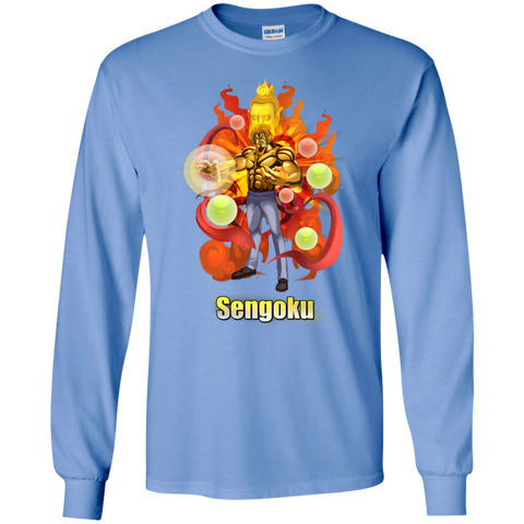 Sengoku One Piece Sengoku 03 G240 Gildan LS Ultra Cotton T-Shirt