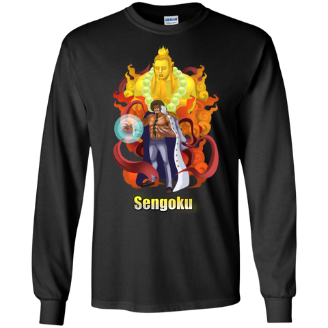 Sengoku One Piece Sengoku 02 G240 Gildan LS Ultra Cotton T-Shirt
