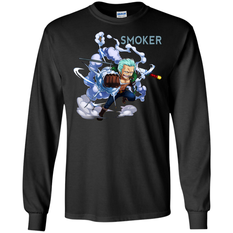 Smoker One Piece G240 Gildan LS Ultra Cotton T-Shirt