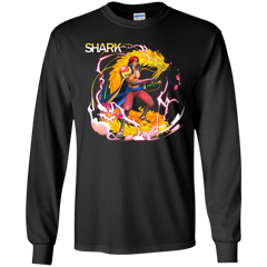 Shark One Piece  G240 Gildan LS Ultra Cotton T-Shirt