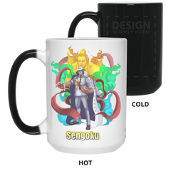 Buddha Sengoku One Piece Coffee Mug Cup Gift 01 15 oz. Color Changing Mug
