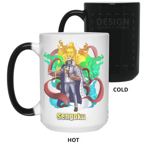 Buddha Sengoku One Piece Coffee Mug Cup Gift 01 15 oz. Color Changing Mug