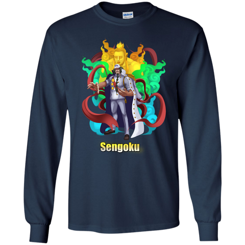 Sengoku One Piece Sengoku 01 G240 Gildan LS Ultra Cotton T-Shirt