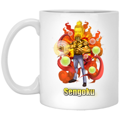 Buddha Sengoku One Piece Coffee Mug Cup Gift 03 11 oz. White Mug
