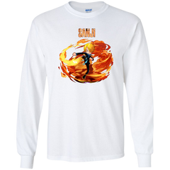 Sanji One Piece Sanji G240 Gildan LS Ultra Cotton T-Shirt