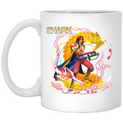 Red Hair Shanks One Piece Coffee Mug Cup Gift 11 oz. White Mug