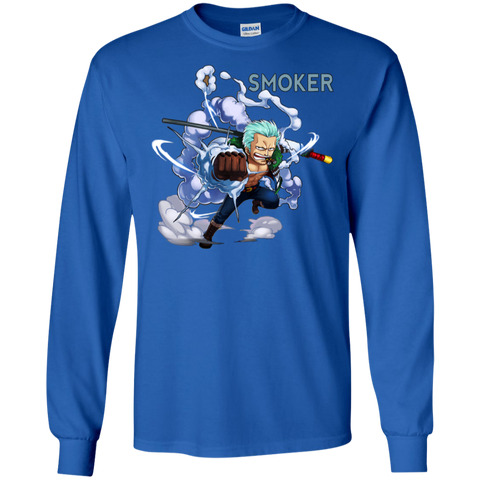 Smoker One Piece G240 Gildan LS Ultra Cotton T-Shirt